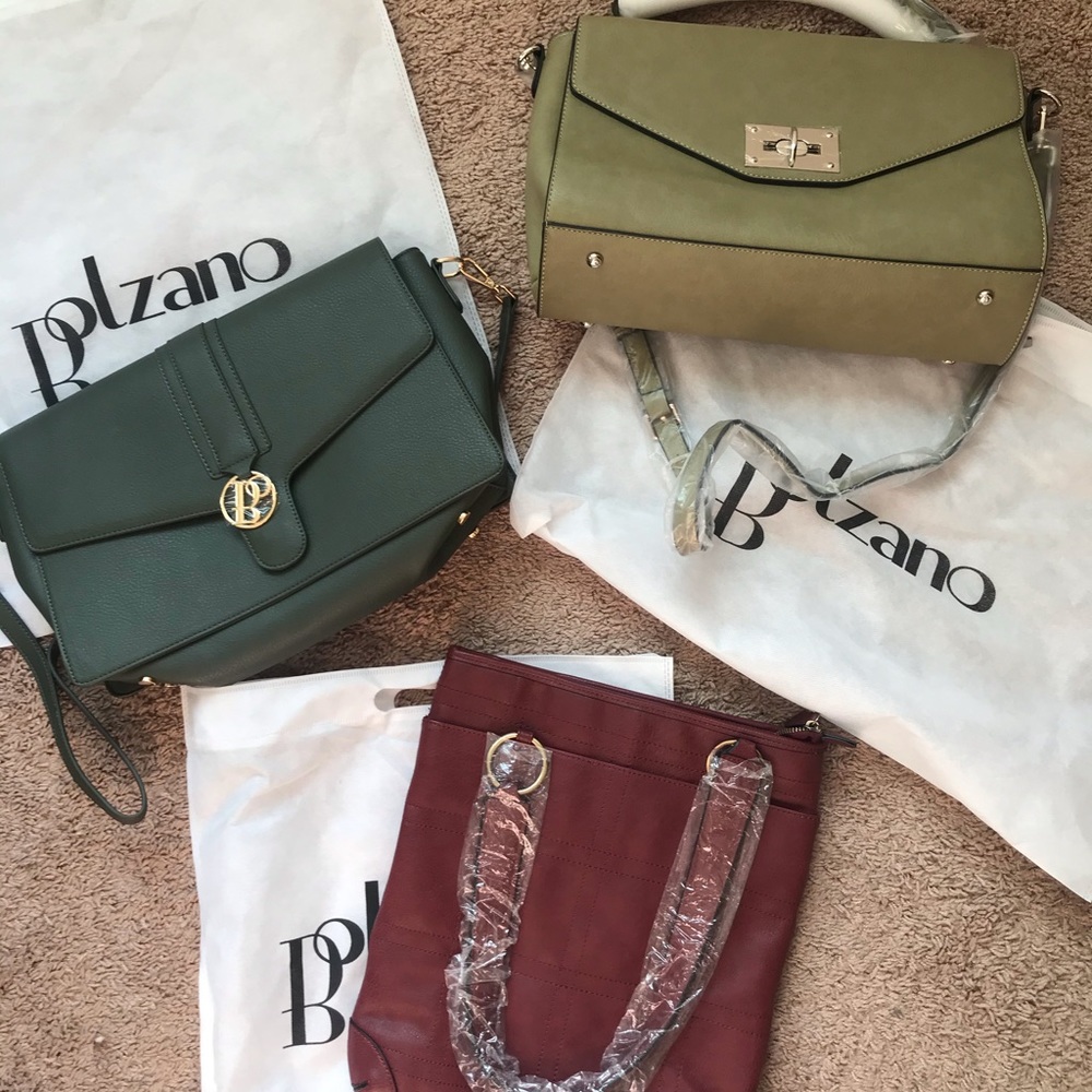 Bolzano handbags - 3 BRAND NEW Handbags-Purses